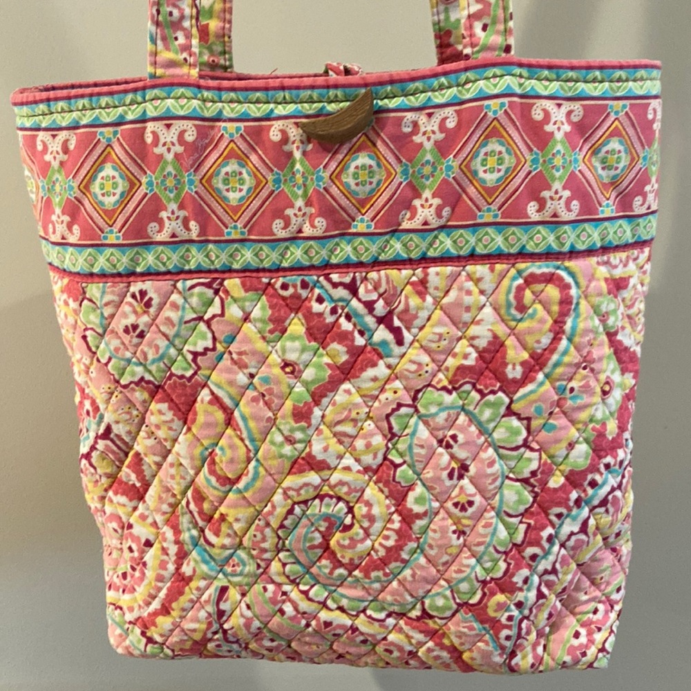 Vera Bradley Tote in Capri Melon